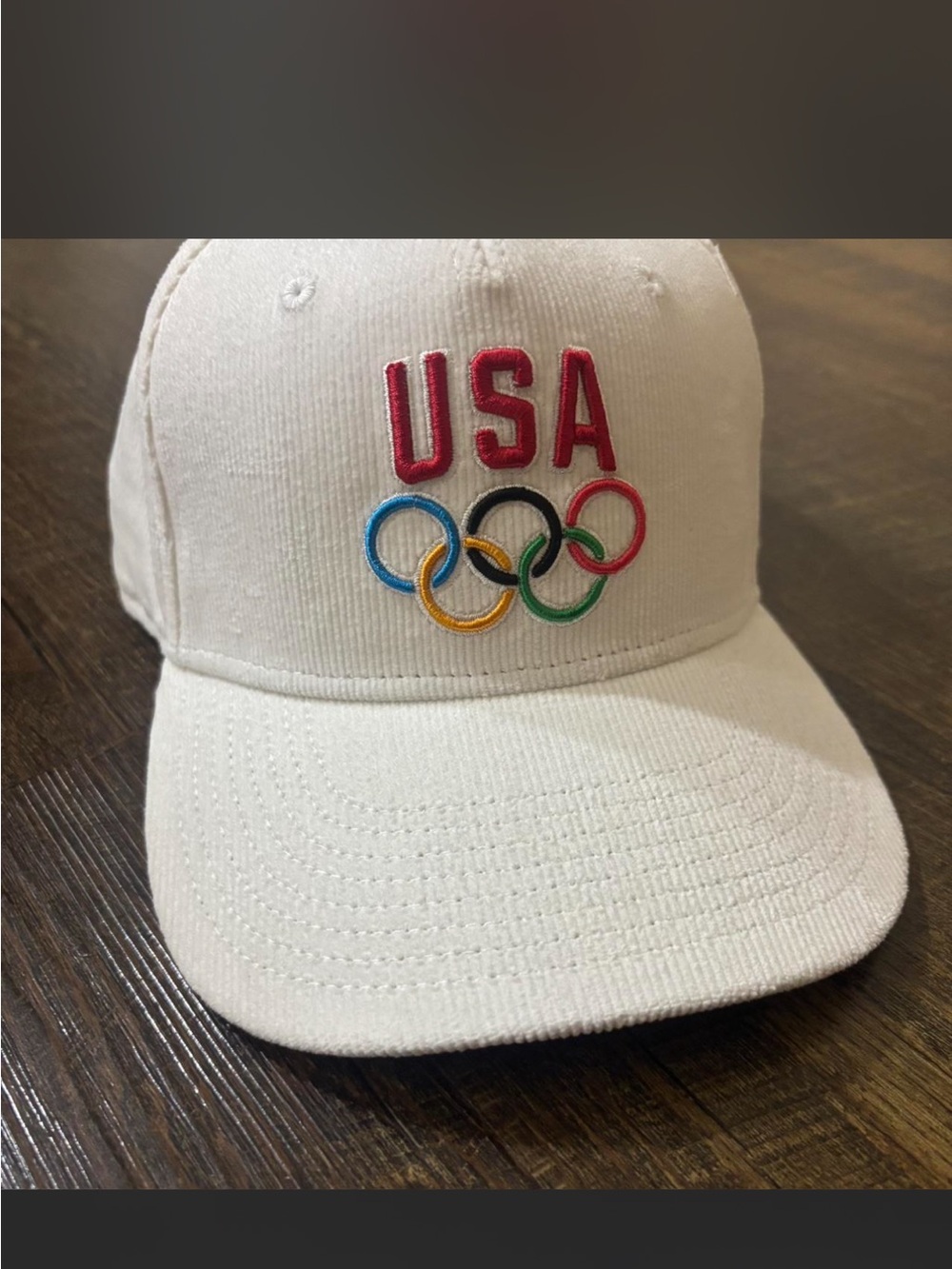 USA Olympic corduroy Hat
